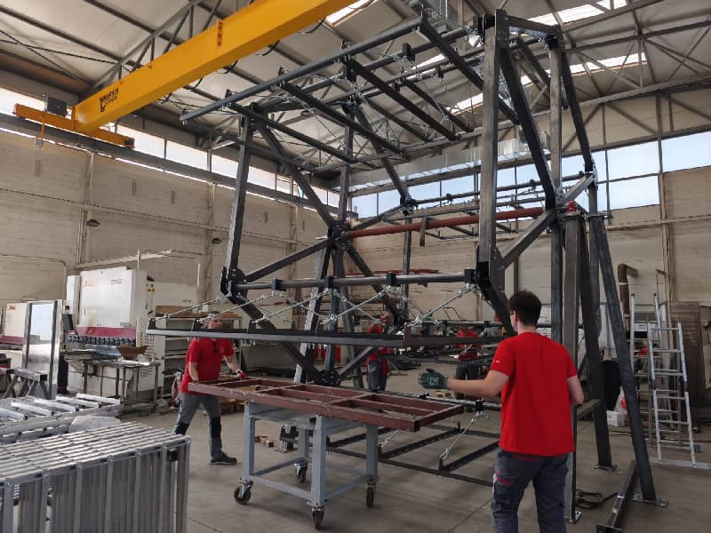 ภาพรวมโครงการ: การจัดส่งเครนคานเดี่ยวแบบยุโรปขนาด 5 ตัน ให้แก่โรงงานในเซอร์เบีย