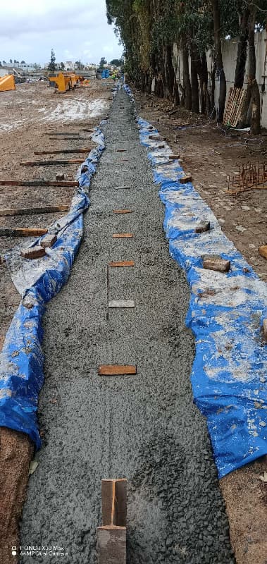 Crane rail installation