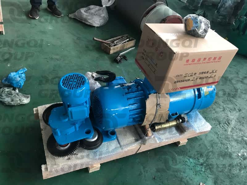 CD type electric wire rope hoist sealed in box