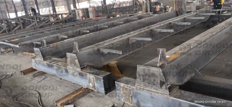 Main beam - before painting