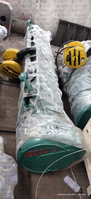 10-ton electric wire rope hoist